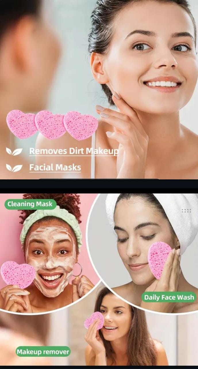 Compressed Face Sponge