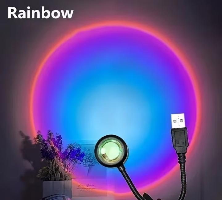 One-Colour USB Sunset Lamp